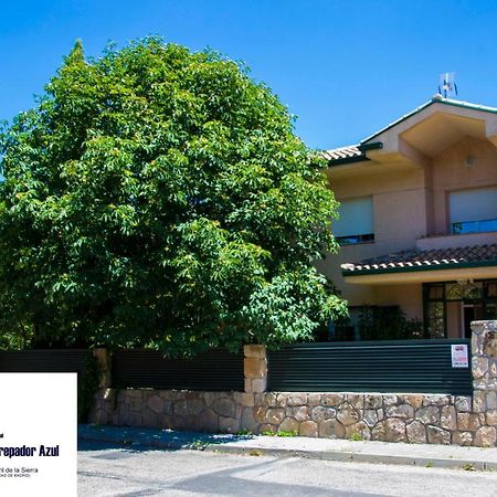 Casa Rural El Trepador Azul Futbolin Barbacoa 8 Personas Becerril de la Sierra Exterior photo